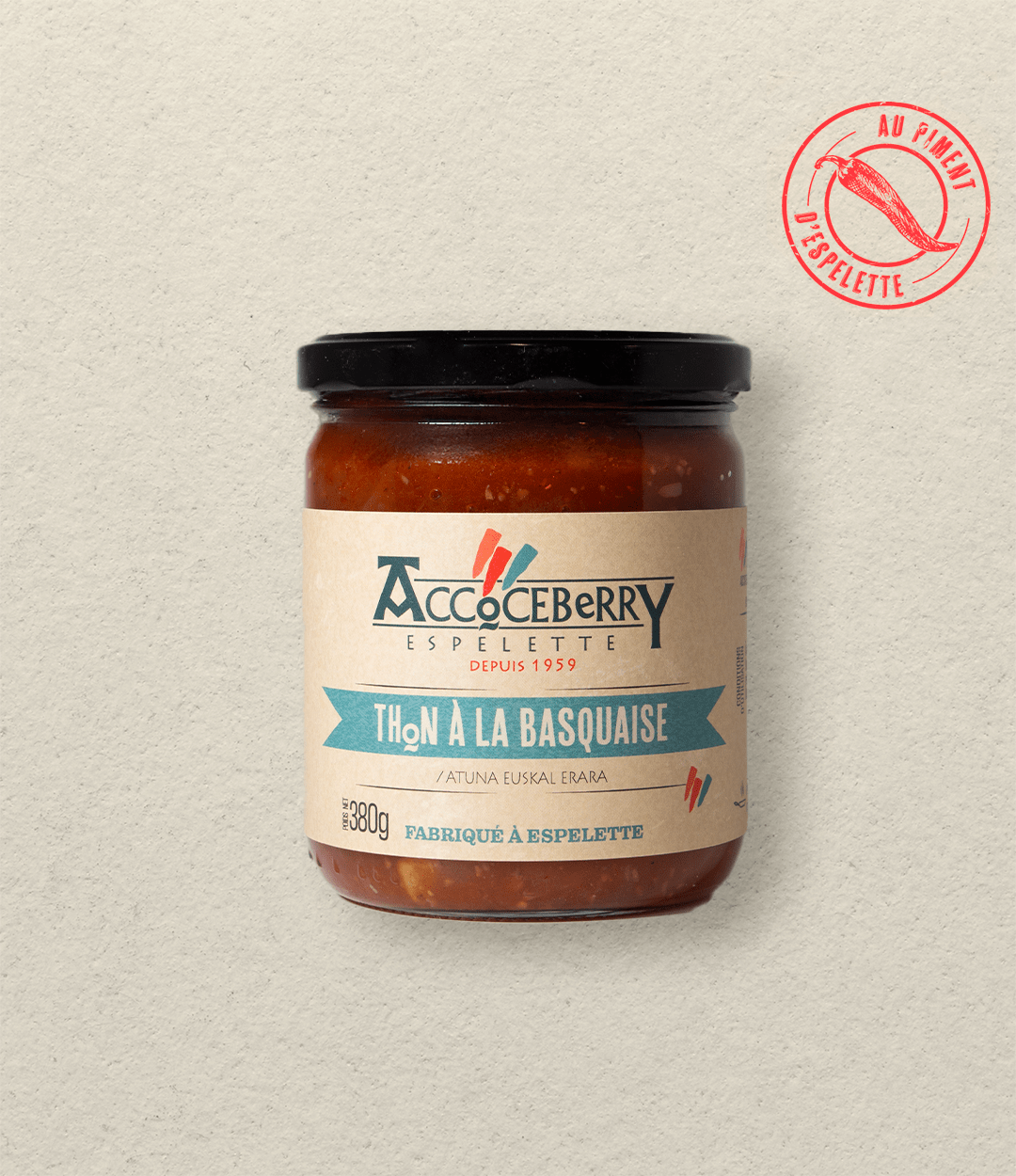 Thon basquaise 380g