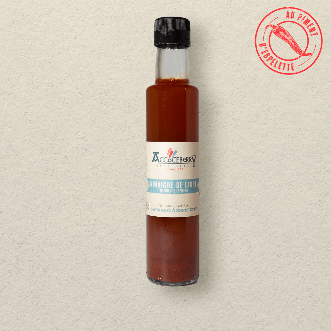 Vinaigre de Cidre au Piment d'Espelette