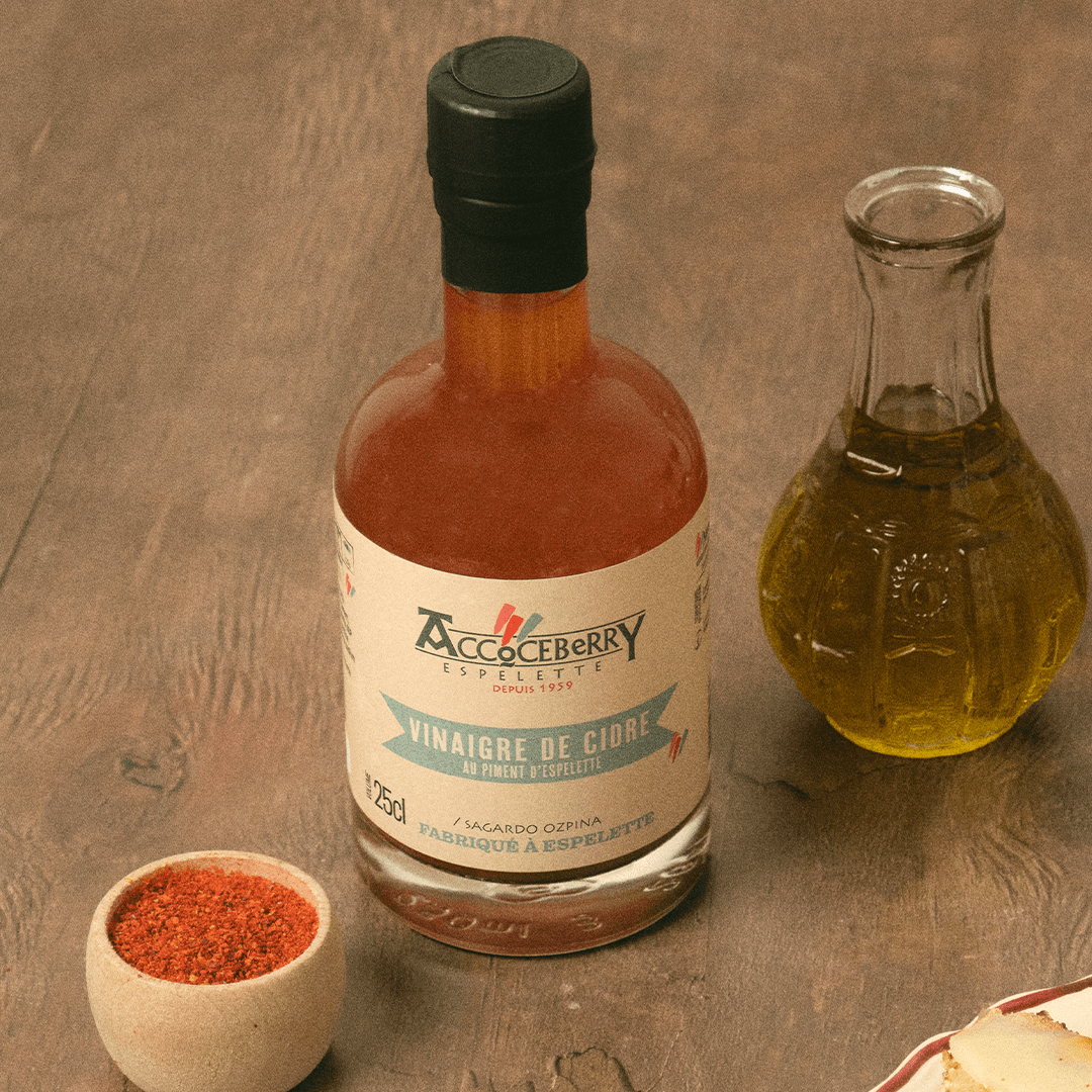 Vinaigre de Cidre au Piment d'Espelette