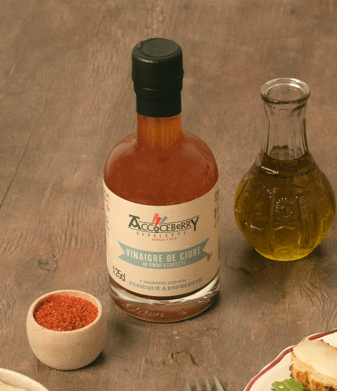 Vinaigre de Cidre au Piment d'Espelette