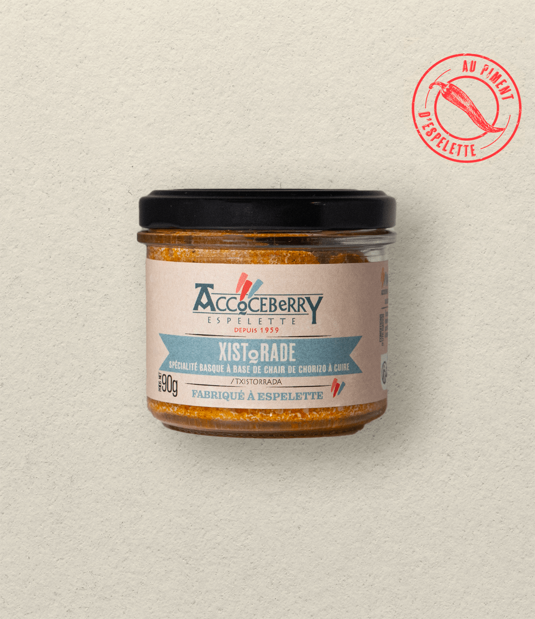 Xistorade spécialité basque 90g