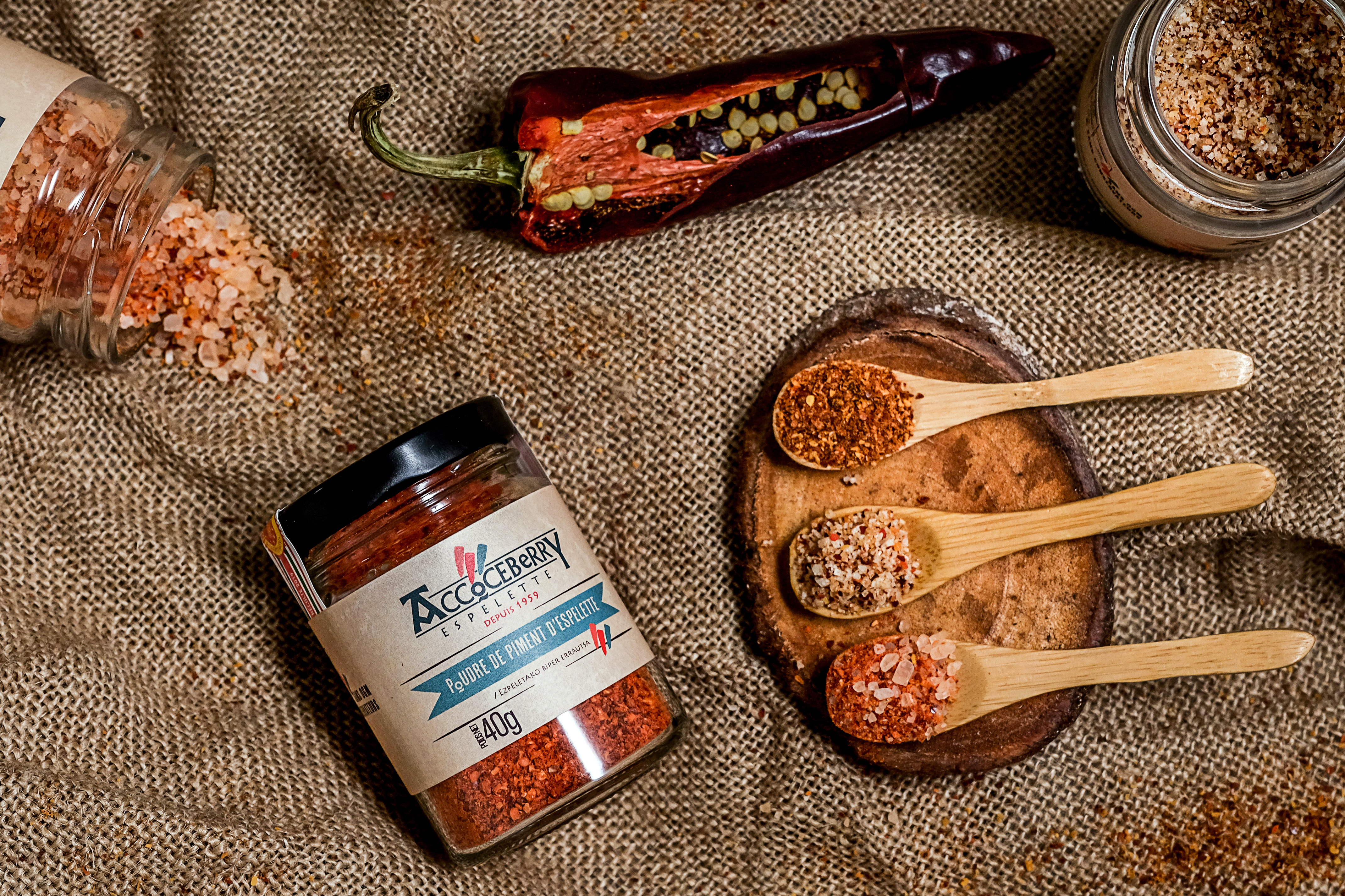 Produits Accoceberry piment Espelette